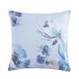 Platinum Lara Blue Linen Look Printed Quilt Cover Set | Double Bed | Blue
